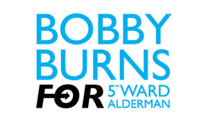 Logo for Bobby Burns for 5th Ward Alderman