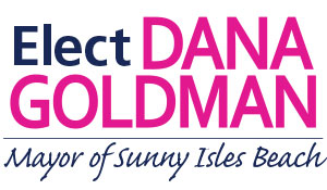 Logo for Dana Goldman Mayor of Sunny Isles Beach