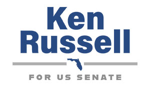 Logo for Ken Russell For US Senate