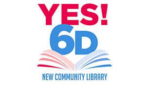 Logo for Yes! on 6D New Community Library