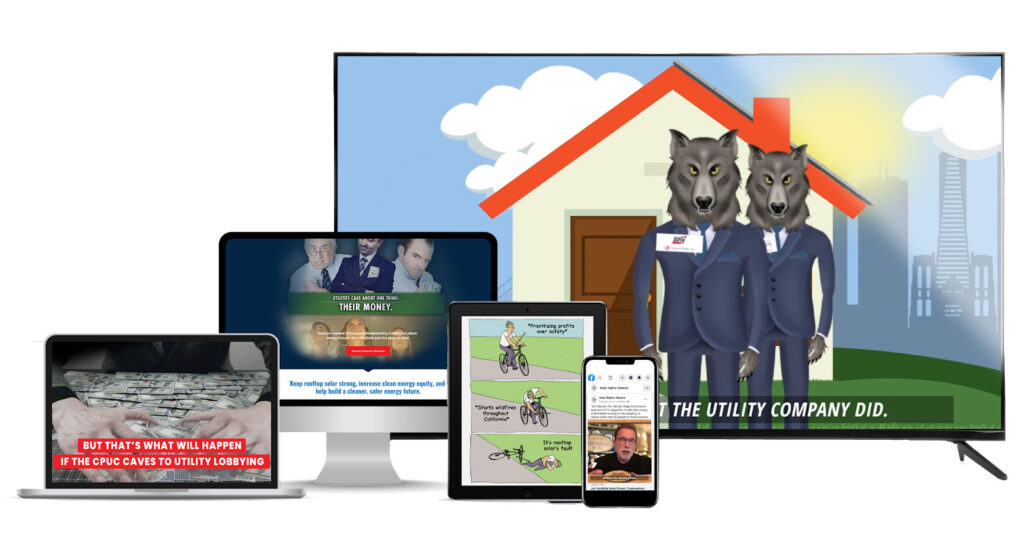 Sample View of videos and Negative Campaigns
